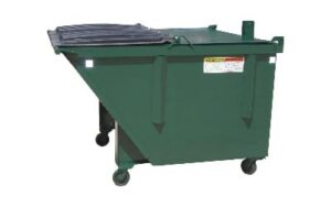 3yd Rear Load Stackable 2-Lid