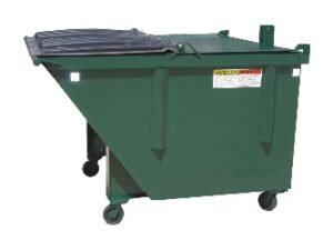 3yd Rear Load Stackable 2-Lid