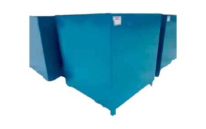 Blue Stackable Scrap Bin