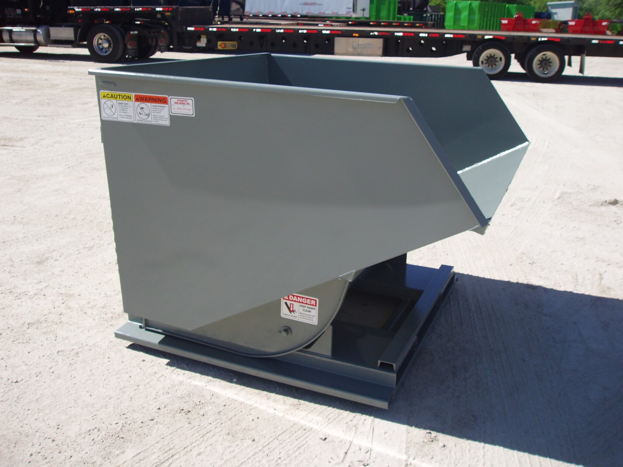 Self Dumping Hoppers - Poynette Iron Works, LLC