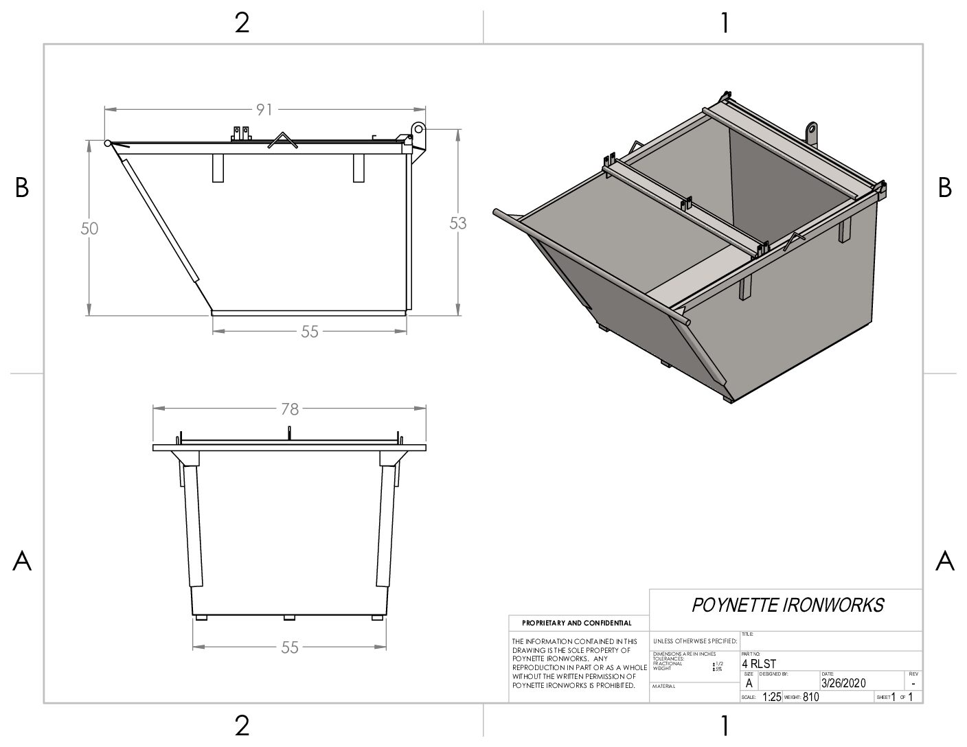 Stacking Rear Load Stacking Rear Load