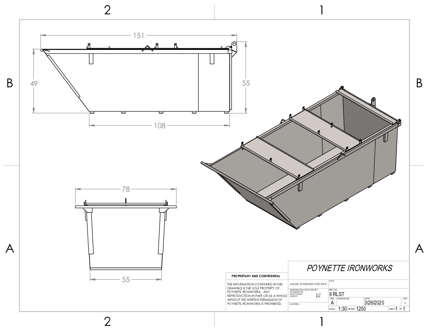 Stacking Rear Load Stacking Rear Load